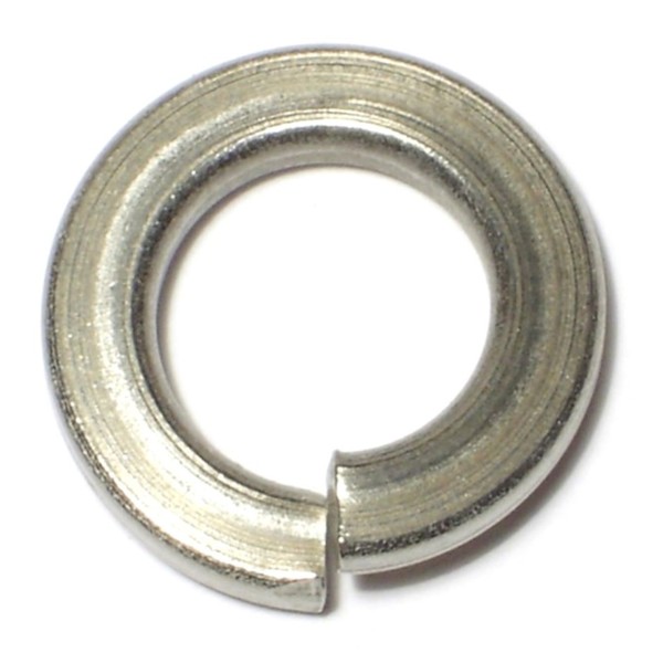 Midwest Fastener Split Lock Washer, For Screw Size 1/2 in Steel, Zinc Plated Finish, 50 PK 50723